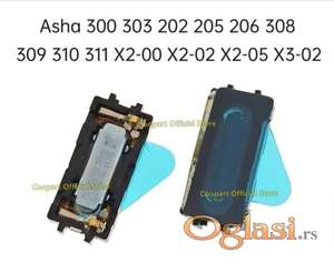 Nokia zvucnik slusalice nov za modele Nokia Asha 300 303 202 205 206 308 309 310 311 X2-00 X2-02 X2-05 X3-02